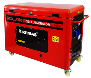 Solax 11GF-LDE Marşlı Monofaze 11 kVA Kabinli Dizel Jeneratör