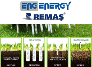 Energy DR40 Benzinli Çim ve Toprak Havalandırma Makinası