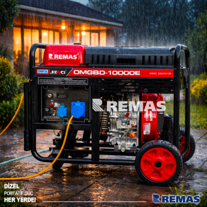 Omega OMGBD 10000 E Marşlı 10 kVA Monofaze Dizel Jeneratör
