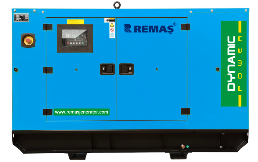 REMAŞ DPG 45 KVA KABİNLİ TAM OTOMATİK DİZEL JENERATÖR
