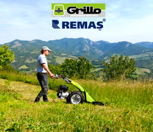 Grillo GF3 Honda GX200 Motorlu Yağ Banyolu 110 cm Benzinli Çayır Biçme Makinesi