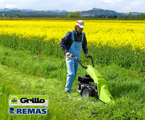Grillo GF3 Honda GX200 Motorlu Yağ Banyolu 110 cm Benzinli Çayır Biçme Makinesi