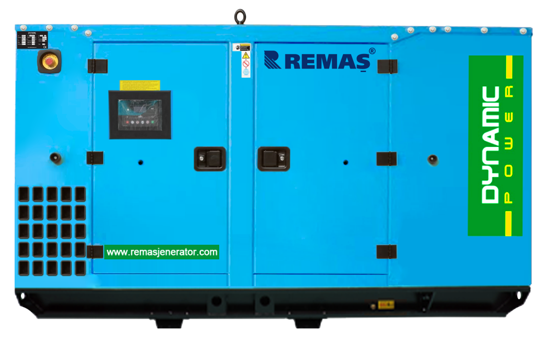 REMAŞ DPG 165 KVA KABİNLİ TAM OTOMATİK DİZEL JENERATÖR