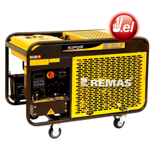 11 kVA Kipor KDE 12000 EA3 Marşlı Trifaze Dizel Jeneratör