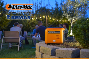 Oleo-Mac PGE 23iS EUR5 İpli Sessiz 2.3 kVA İnvertörlü Benzinli Jeneratör