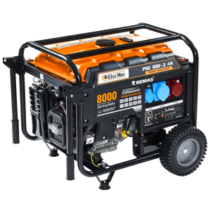 Oleo-Mac PGE 80E-3 EUR5 Marşlı 8 kVA Dual Benzinli Jeneratör