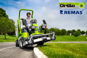 Grillo FD 13.09 Oturaklı 26 HP Dizel 4x4 Çim Biçme Makinesi Çim Traktörü