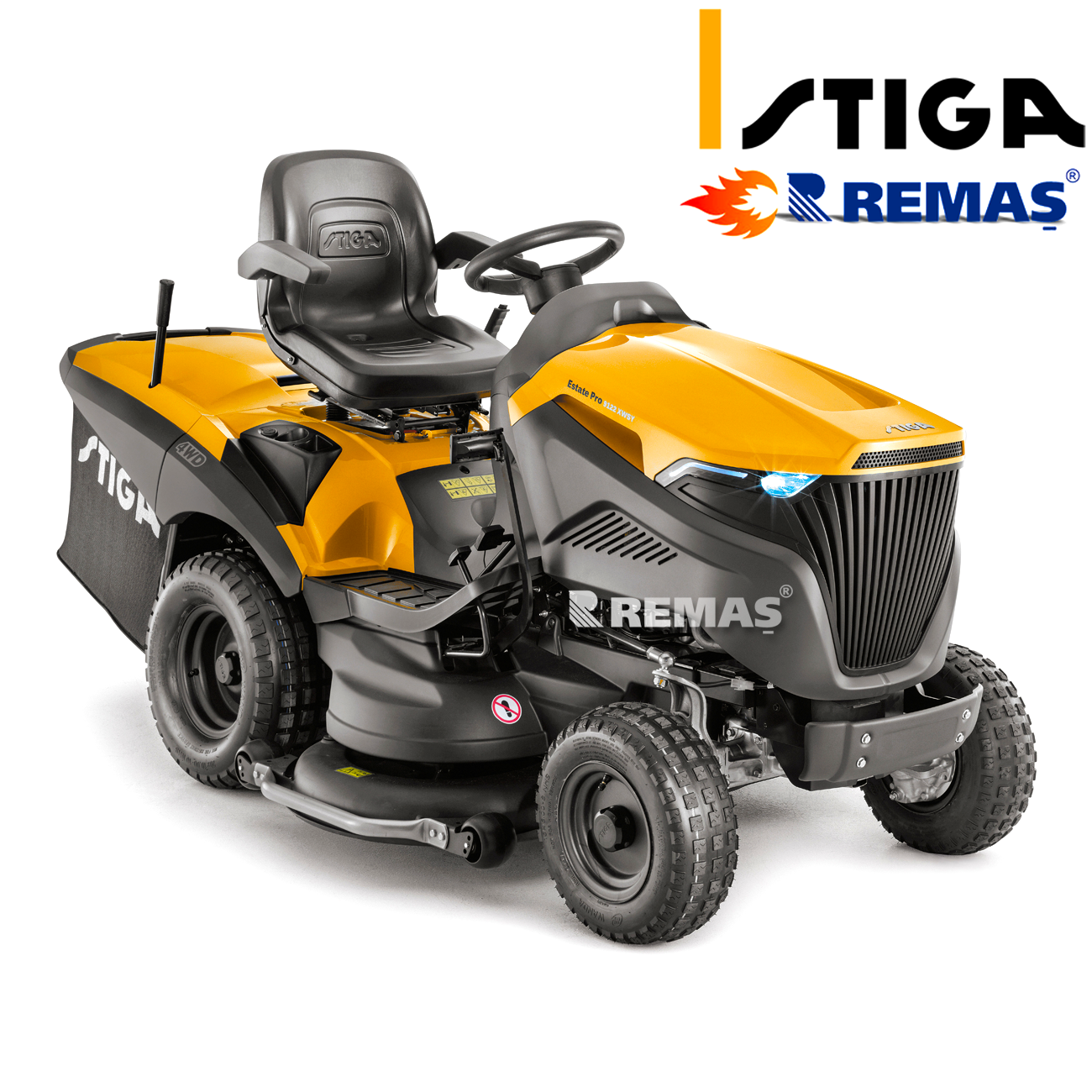 Stiga ESTATE PRO 9122 W Hidrostatik Honda GXV630 Motorlu Benzinli Çim Traktörü