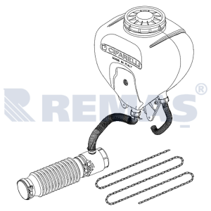 Tozlama Kiti Cifarelli M1200 Sırt İlaçlama Makinesi Atomizör
