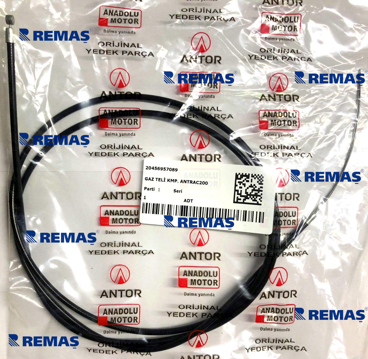 Gaz Teli Antrac 200 - Antrac 270 Çapa Makinesi Uyumlu