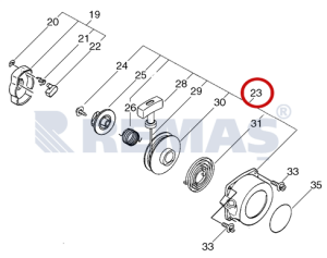 Starter - İp Çekme Mekanizması ECHO RM510ES Tırpanlar
