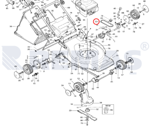 Şanzıman Kayışı Honda HLM530 CS Serisi Çim Biçme Makinesi