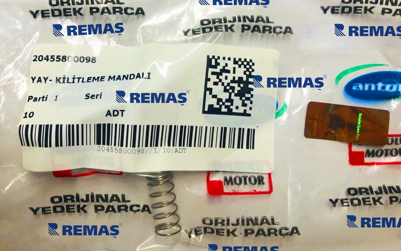 Yay - Kilitleme Mandalı Antrac200 - Antrac350 - Antrac360 Çapa Makinesi Uyumlu