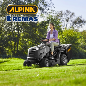 Alpina AT8 122 HWA ST700 Hidrostatik Şanzımanlı Benzinli Çim Biçme Traktörü
