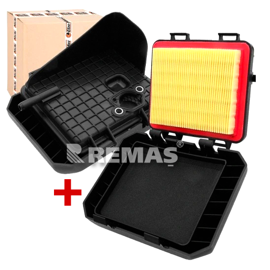 Hava Filtresi Komple Oleomac G53PK - G53TK - EMAK K700 - K800 Çim Biçme Makinesi