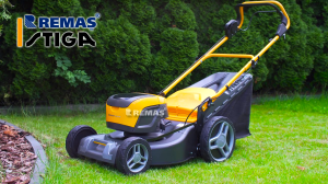 Stiga COLLECTOR 548AE Akülü + Şarj Cihazlı Çim Biçme Makinesi