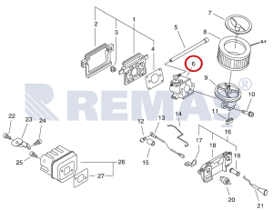 Karbüratör ECHO CS 510 Testereler