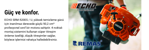 Echo SRM 520 ES/U Japon 3 HP Benzinli Motorlu Yan Tırpan