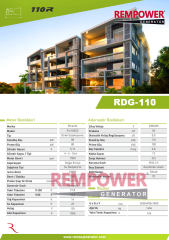 REMPOWER RDG 110 KVA OTOMATİK KABİNLİ DİZEL JENERATÖR