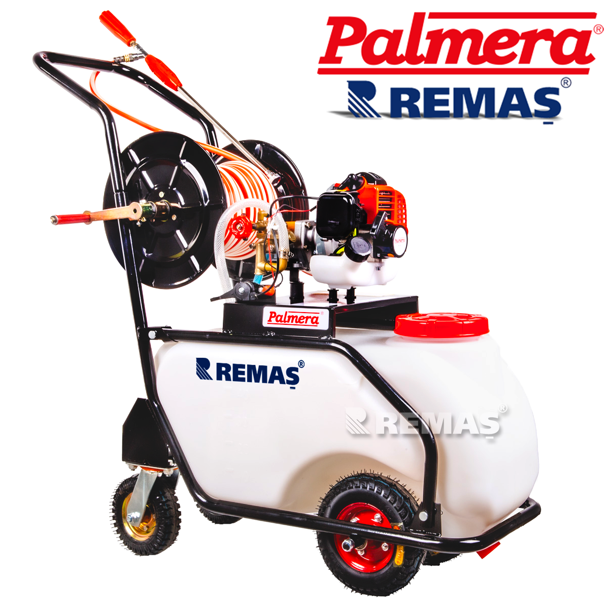 Palmera PA-50LT EUR5 Makaralı Pülverizatör Benzinli İlaçlama Makinası