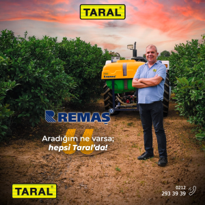 Taral Kobra TP 400 Pülverizatör 400 LT Asılır Tip Traktör Arkası İlaçlama Makinası