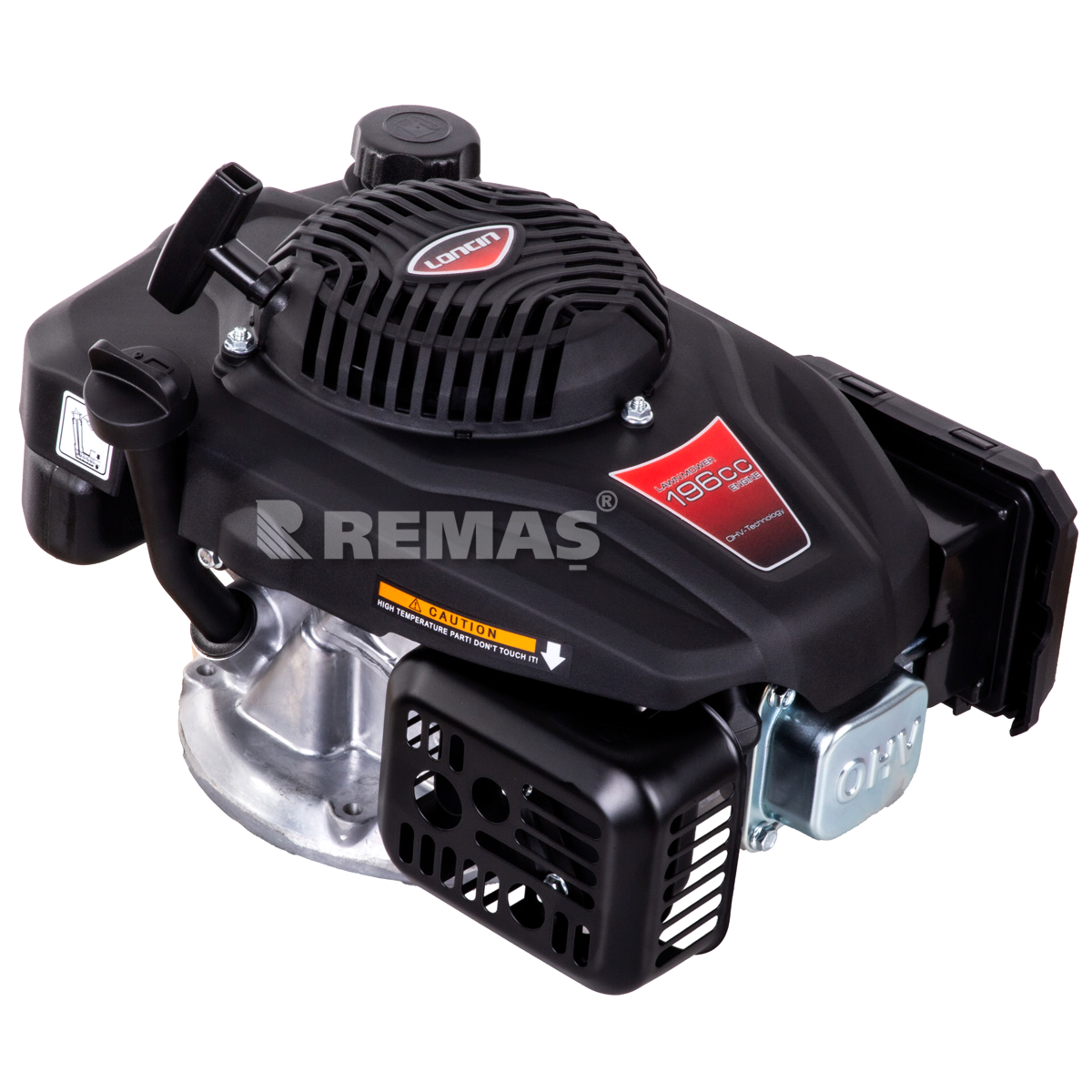 Loncin V200-B EUR5 İpli Dikey Milli 196 cc Çim Biçme Tipi Benzinli Motor 22 x 60 mm