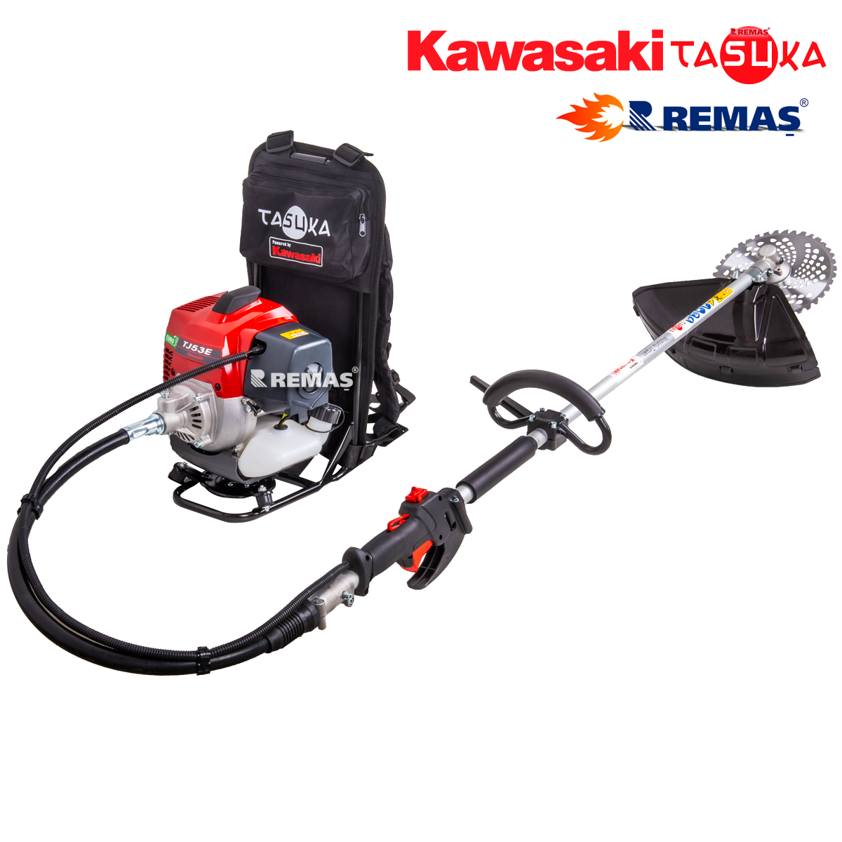 Kawasaki Tasuka TS260 EUR5 Benzinli 3 HP Motorlu Sırt Tırpan