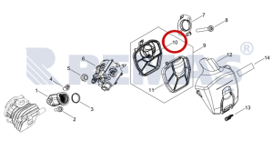 Hava Filtresi Alt ECHO CS2511 Testereler