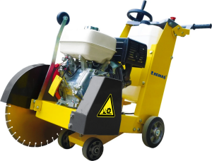 Asfalt ve Beton Taş Kesme Makinesi 13 HP Honda Benzinli Motorlu 450 Derz