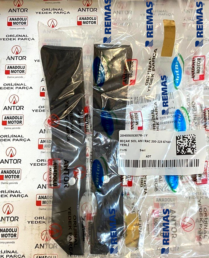 ANTRAC 200 Bıçak Takım Sağ ve Sol (24 Adet)