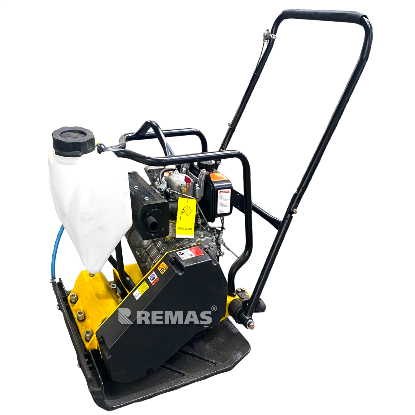 Kompaktör 2500 kg 6.5 HP Dizel Motorlu - Su Depolu