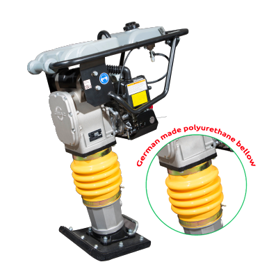 Vibrasyonlu Tokmak 3 HP Honda Motorlu Zıp Zıp