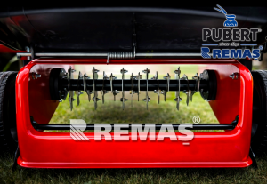 Pubert CESAR 45P R180 Motorlu Benzinli Toprak Çim Havalandırma Makinesi