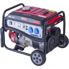 Omega OMG 5000 İpli 5 kVA Monofaze Benzinli Jeneratör