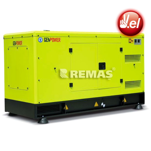 22 kVA Genpower Otomatik Kabinli Dizel Jeneratör GNT 22
