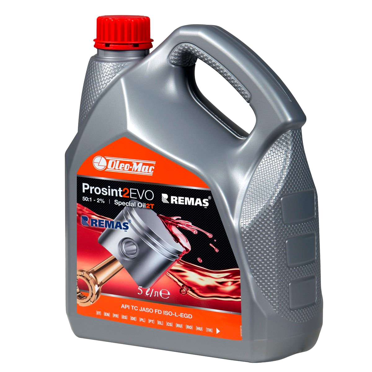 OLEOMAC 2 Zamanlı EURO2 Motor Yağ 5 Litre