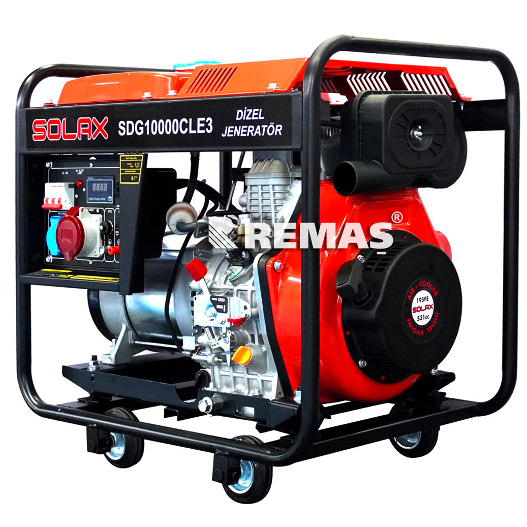 Solax SDG 10000 CLE3 Trifaze 8.75 kVA Dizel Jeneratör
