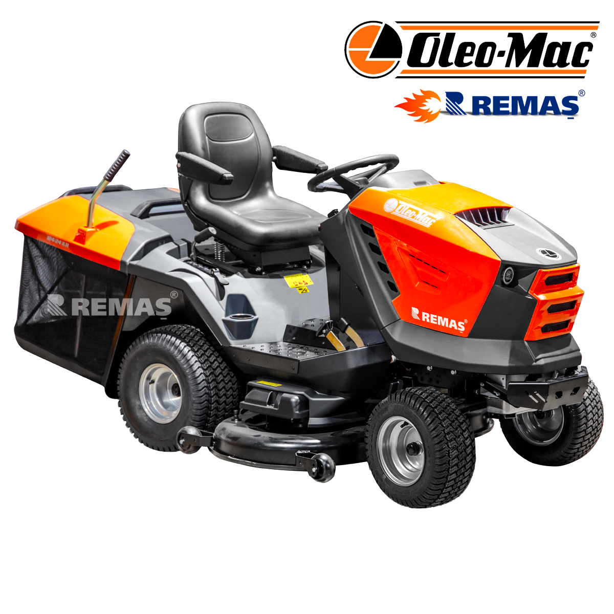 Oleo-Mac OM 124/24K EUR5 Benzinli 360 LT Çim Traktörü