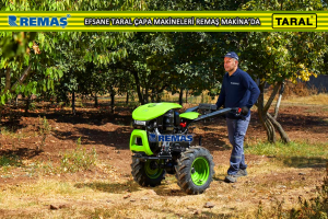 TARAL 23 M 178F-FD 7 HP 3 ileri - 1 geri Şanzımanlı Dizel Çapa Makinası