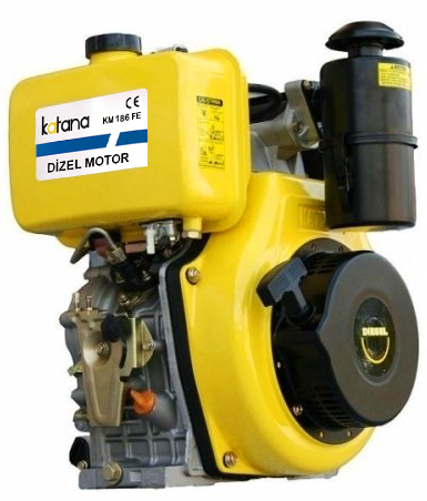 KATANA DENİZ MOTORU 10 HP MARŞLI KM 186 FE BAYSAN ŞANZIMANLI