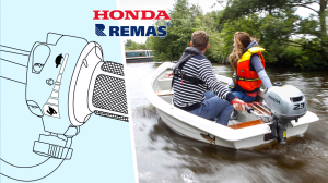 Honda BF 2,3 DH LCHU Deniz Motoru 2.3 HP Uzun - İpli - Manuel