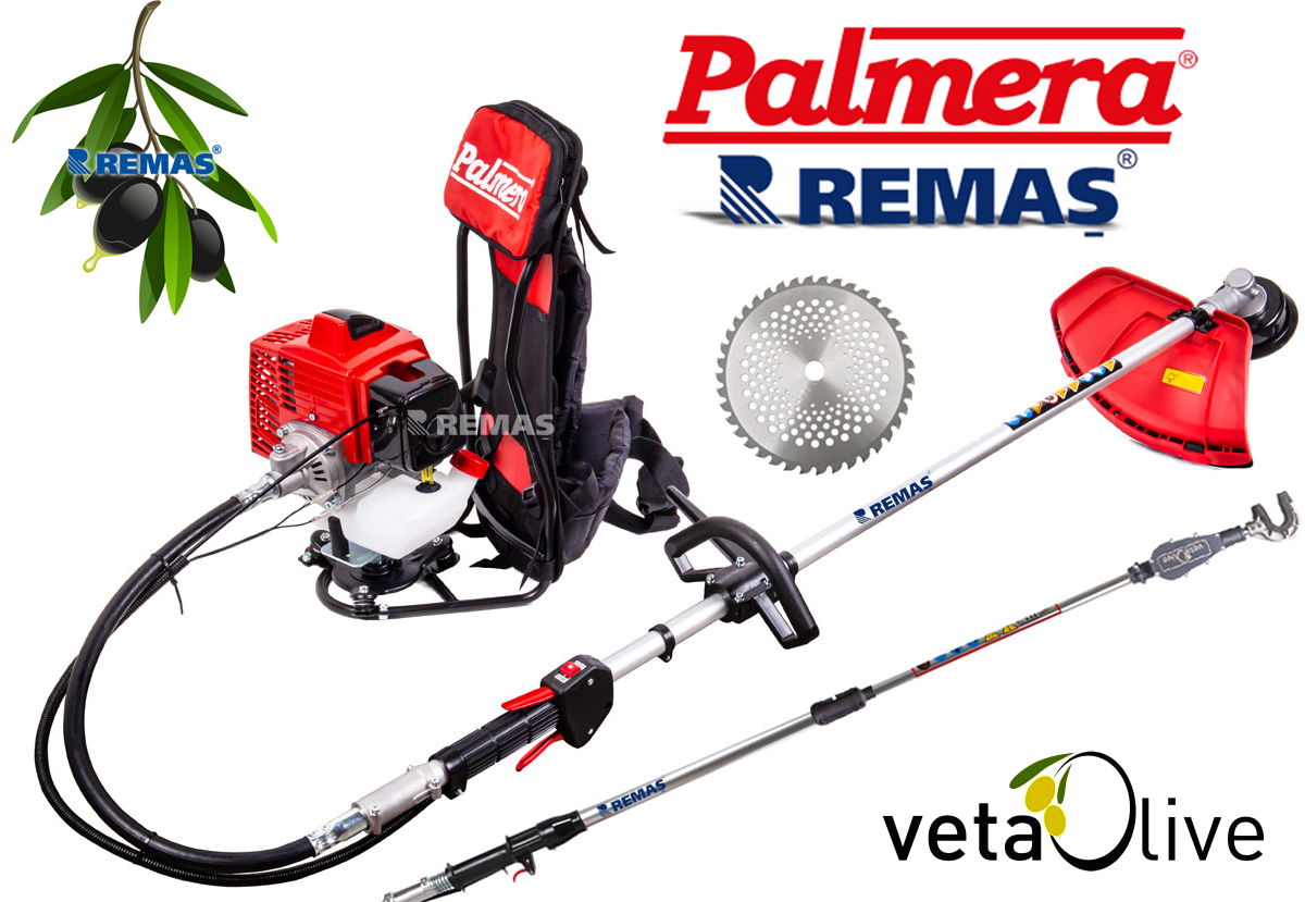 Palmera VO 3.1 HP Benzinli Motorlu Zeytin Silkme Meyve Hasat Makinası