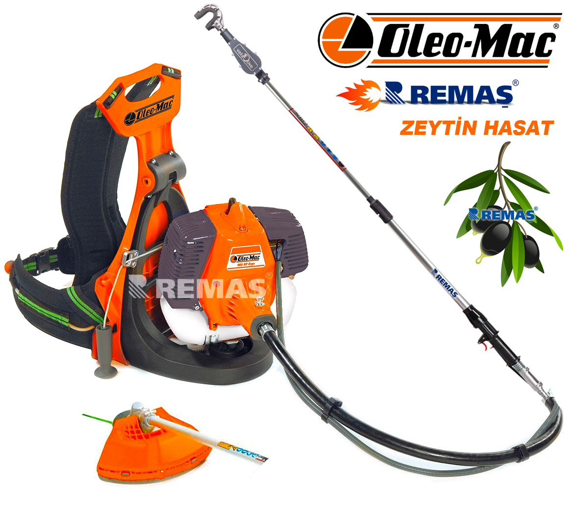 Oleo-Mac 453 BP ERGO VO 2.8 HP Benzinli Motorlu Zeytin Silkme Meyve Hasat Makinası