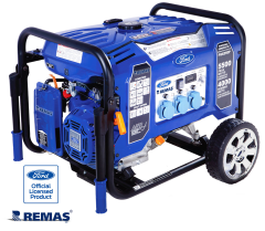 Ford FG6250P İpli 6,5 kVA Monofaze Benzinli Jeneratör