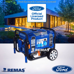 Ford FG9250PE Marşlı 9,5 kVA Monofaze Benzinli Jeneratör