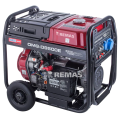 Omega OMG-D9500 E Marşlı 9 kVA Monofaze Dizel Jeneratör
