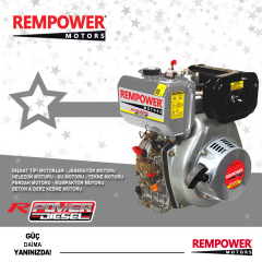 Rempower 188 FB Marşlı 12 HP Dizel Motor