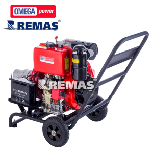 Omega OMG-YBP 11 Marşlı 3''inç Yüksek Basınçlı Dizel Motopomp Yangın Su Pompası