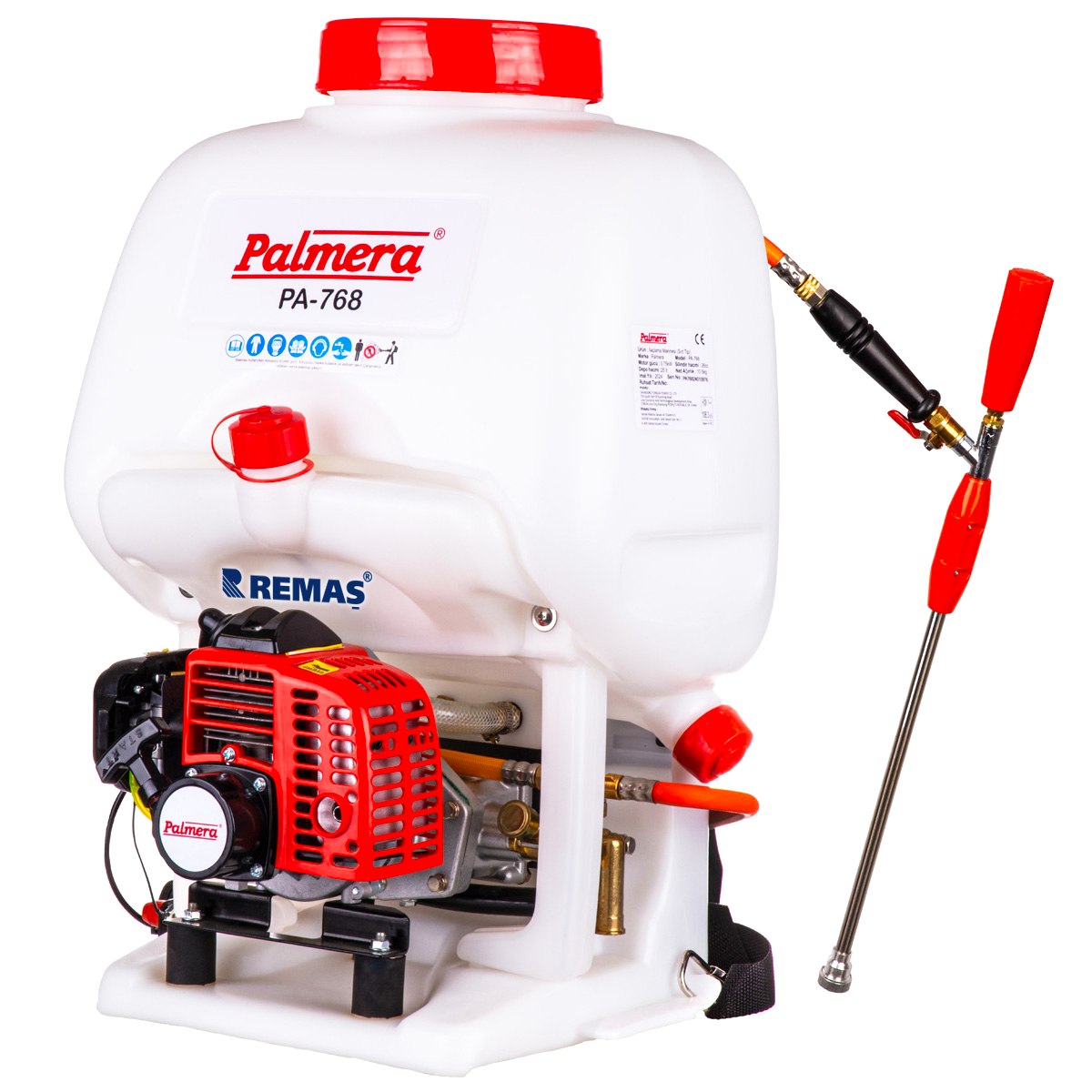 Palmera PA768 Benzinli 25 LT İlaçlama Makinası Pulvarizatör