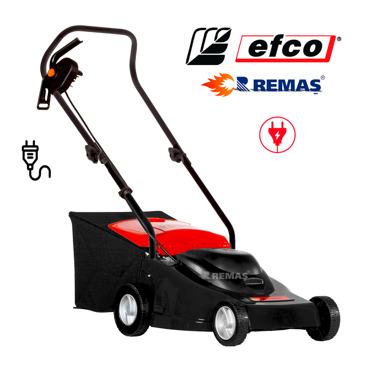 Efco PR 40 S 1300 Watt Elektrikli Çim Biçme Makinesi